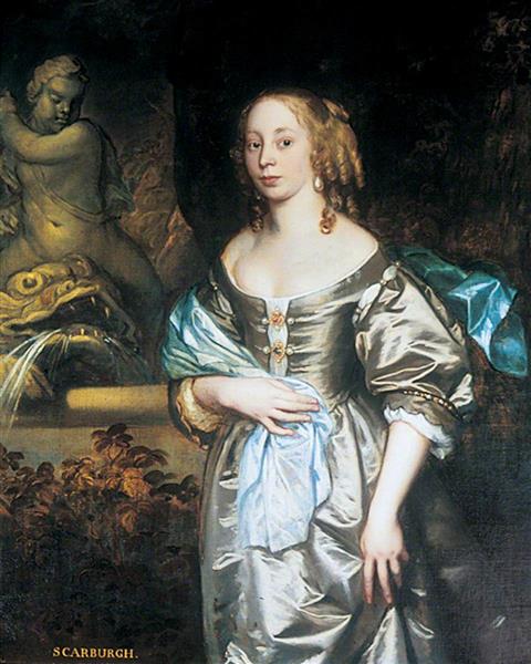 Mary, Wife of Sir Charles Scarburgh - John Hayls