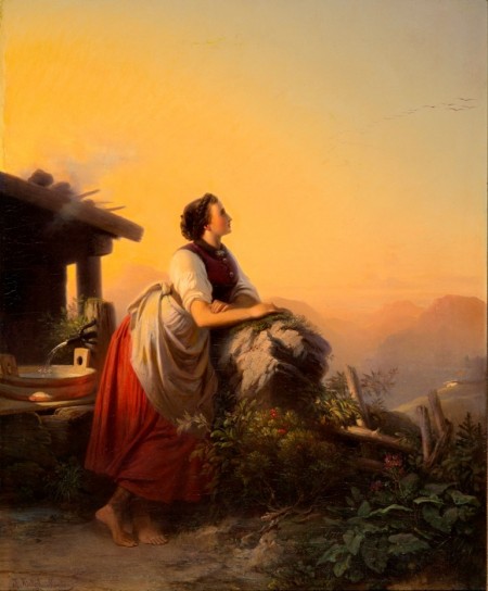 Peasant woman - Julius Kockert
