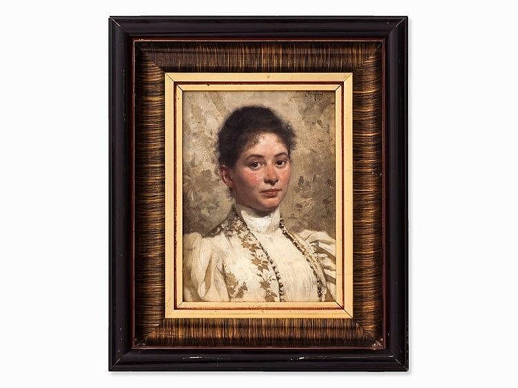 Portrait of a Lady - Julius Schmid
