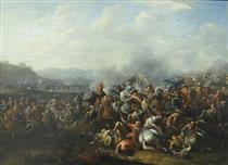 La charge de la cavalerie - Karel Breydel