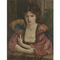 BRITISH, 1844-1927 SELF PORTRAIT IN MEDIEVAL DRESS - Мария Спартали Стиллман