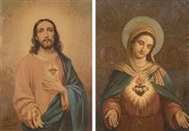 Sacred hearts of Jesus and Mary - Pere Borrell del Caso