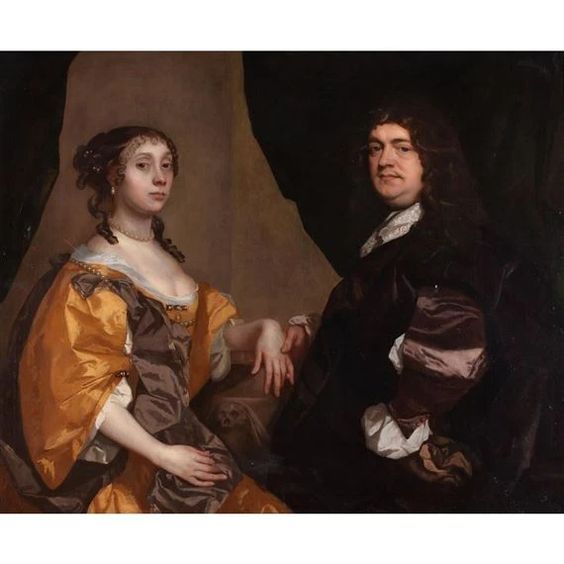Portrait of a Gentleman and his Wife - Peter Borseller