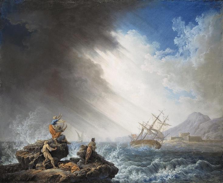 Ship-Wreck - Pierre-Jacques Volaire