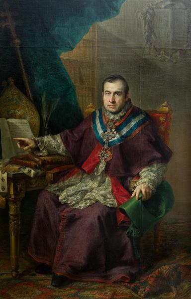 Bishop Mariano Rodríguez de Olmedo - Vicente López Portaña