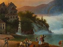 Rhine Falls - Carl Ludwig Hoffmeister