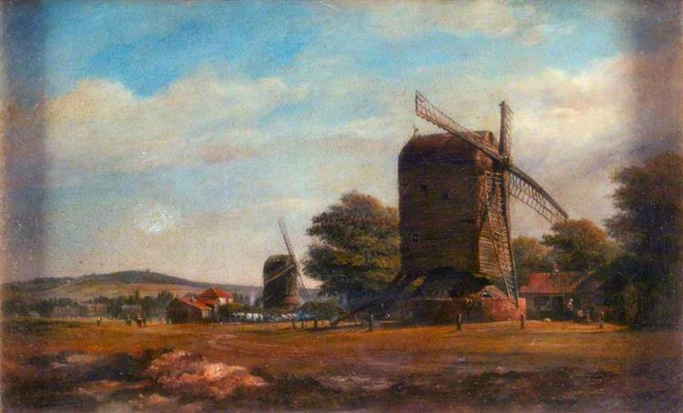 Windmills, Blackheath - Edward William Cooke