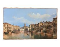 Vue du Grand Canal, Venise - Federico Moja