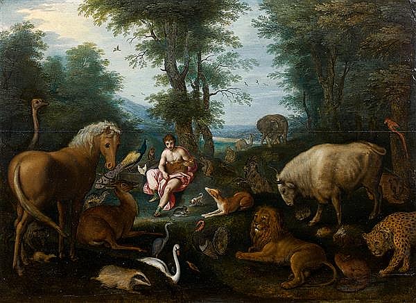 Orphée charmant les animaux - Frans Pourbus the Elder