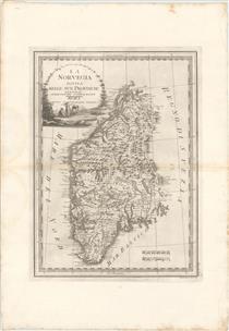 La Norvegia Divisa nelle sue Provincie Delineat Sulle Ultime Osservazioni - Giovanni Maria Cassini