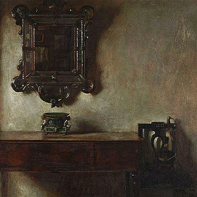 Table with Mirror - Hermann Graf