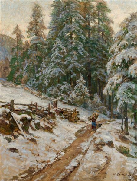 Winter im Walde - Hugo Darnaut