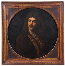 Portrait of the great French Playwright Moliere - Jean-Baptiste Mauzaisse