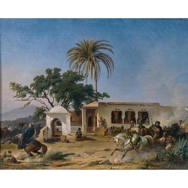 The Arabian warriors - Jean-Charles Langlois