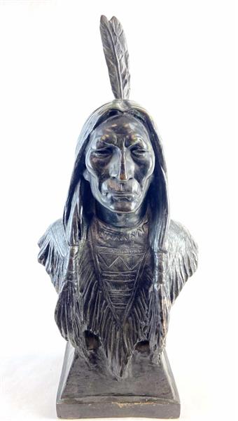 Native American Bust - Max Bachmann