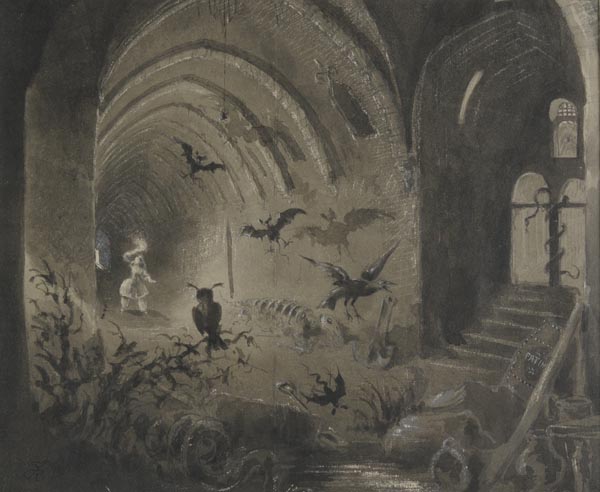 The Entrance to the Blue Chamber - Richard Doyle