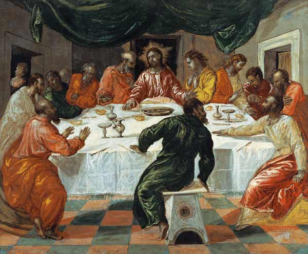 The Last Supper, c.1568 - El Greco