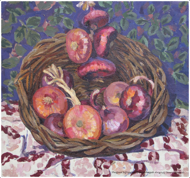 Khostinsky onion, 1980 - Асламазян Маріам Аршаківна