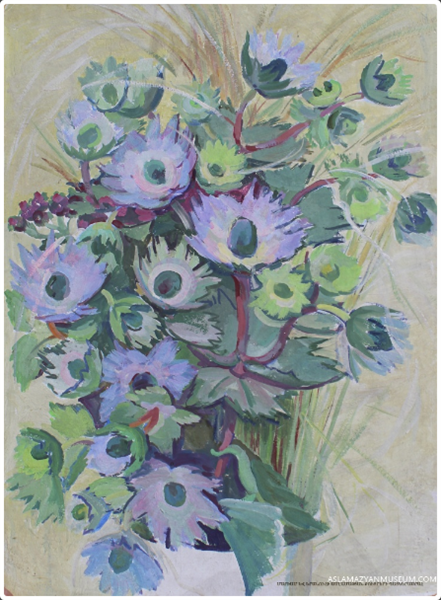 Grey-blue thistle, 1978 - 瑪莉安·阿斯拉瑪贊