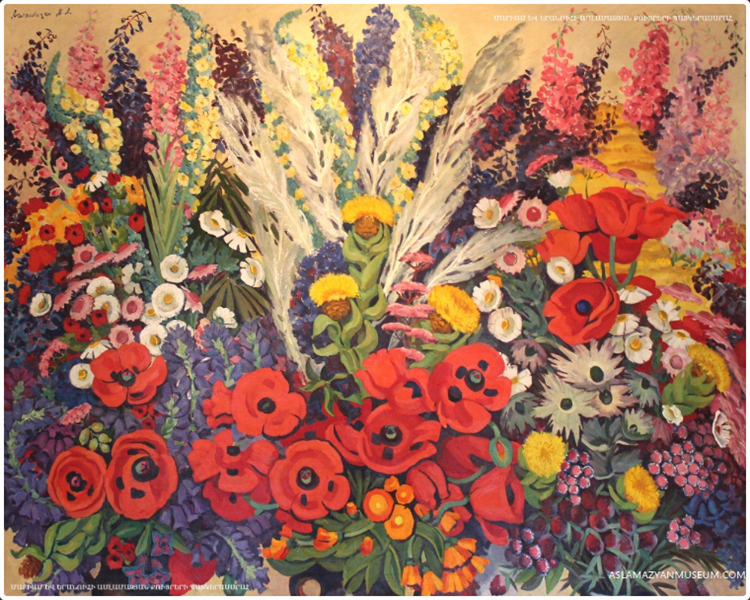 Flowers of perished heroes, 1976 - Мариам Асламазян