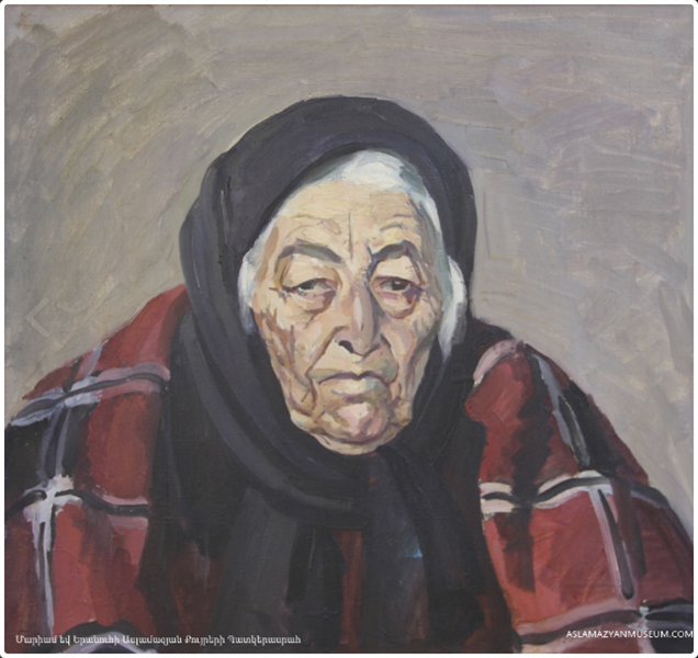 The life passed, 1972 - Мариам Асламазян