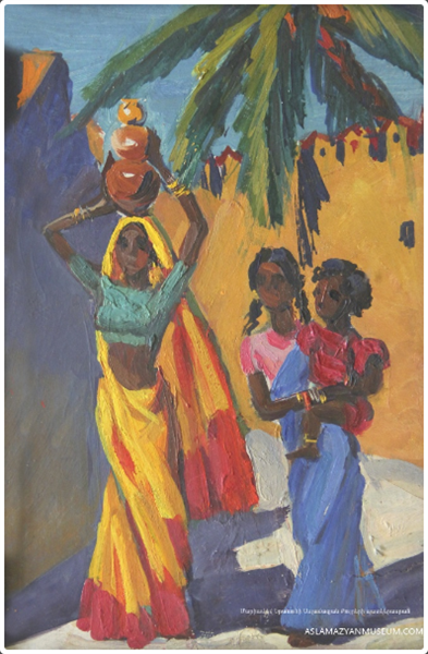 The woman from Madras, 1970 - 瑪莉安·阿斯拉瑪贊