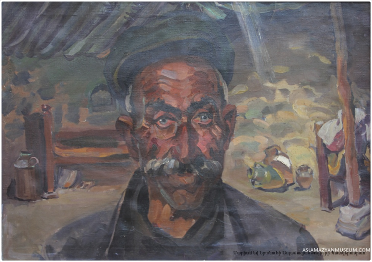 He lives still with the past, 1960 - Mariam Aslamazian