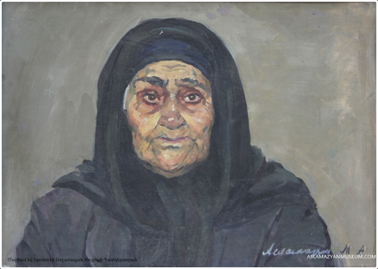 Inconsolable grief, 1959 - Мариам Асламазян
