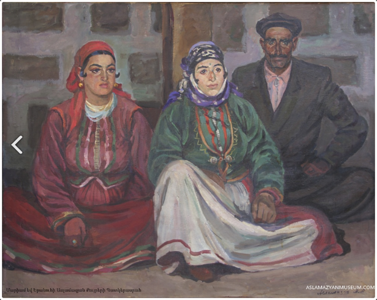 Kurdish family, 1954 - Mariam Aslamazian