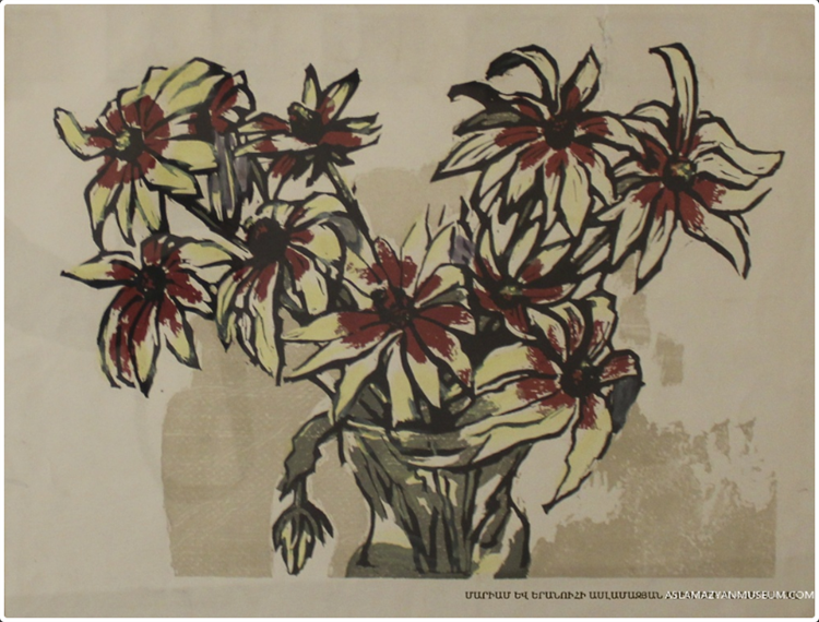 Flowers, 1949 - Мариам Асламазян