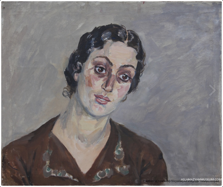 The Armenian woman, 1946 - Асламазян Маріам Аршаківна