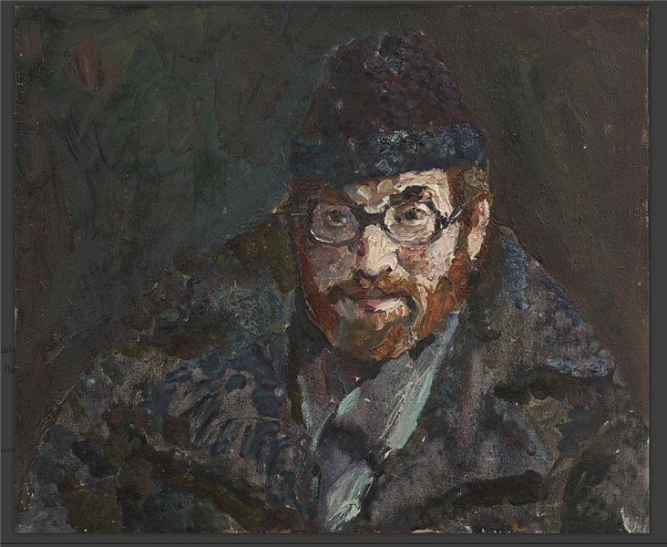 Portrait of Boris Lekar, 1979 - Mykhailo Vainshteim
