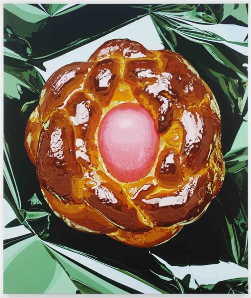 Bread with Egg, 1995 - 1997 - Jeff Koons
