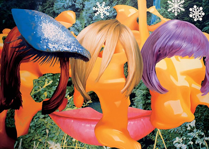 Hair with Cheese, 2001 - Jeff Koons