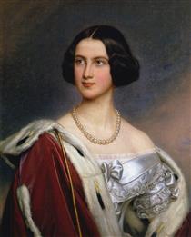 Marie, Crown Princess of Bavaria - Joseph Karl Stieler