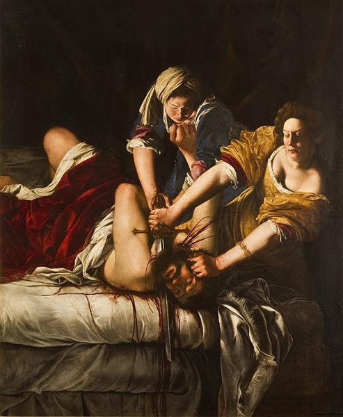Judith Beheading Holofernes, 1614 - 1620 - Artemisia Gentileschi
