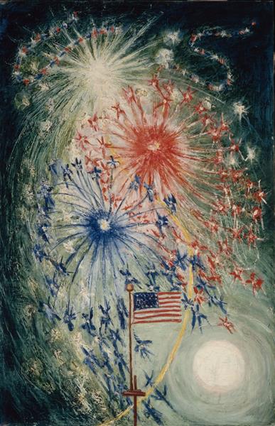 Fourth of July Number 1, 1927 - Florine Stettheimer