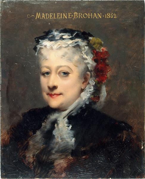 Portrait of Madeleine Brohant, c.1885 - Louise Abbéma