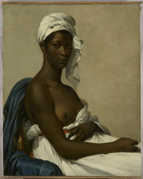 Portrait d'une femme noire, 1800 - Мари-Гийемин Бенуа
