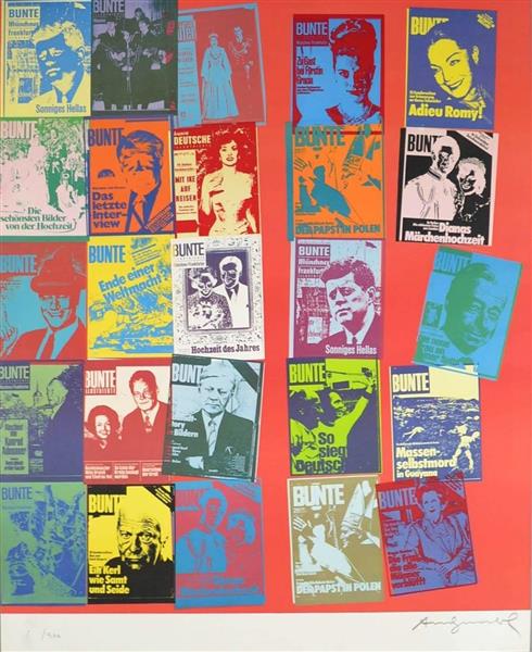 Magazine and History, 1983 - Andy Warhol