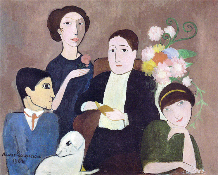Group of Artists, 1908 - 瑪麗·羅蘭珊
