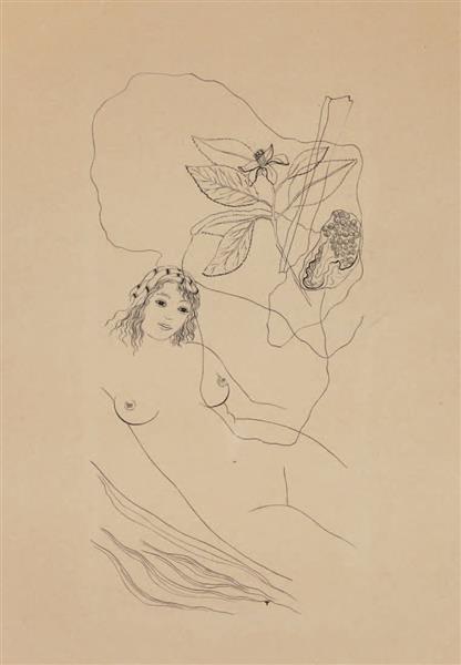 Naked Woman, 1932 - Toyen