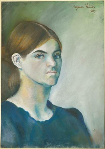 Автопортрет, 1883 - Сюзанна Валадон