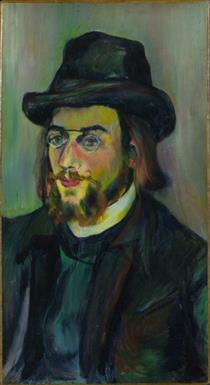Portrait d'Erik Satie - Suzanne Valadon