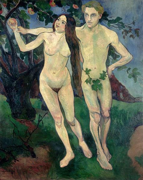 Adam and Eve, 1909 - 蘇珊‧瓦拉東