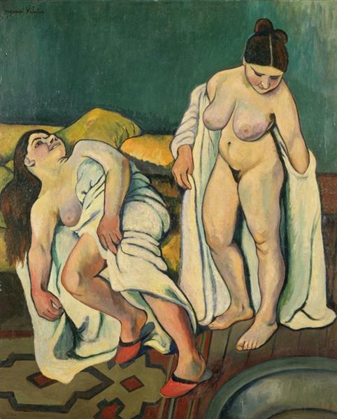 Two Figures, 1909 - Сюзанна Валадон