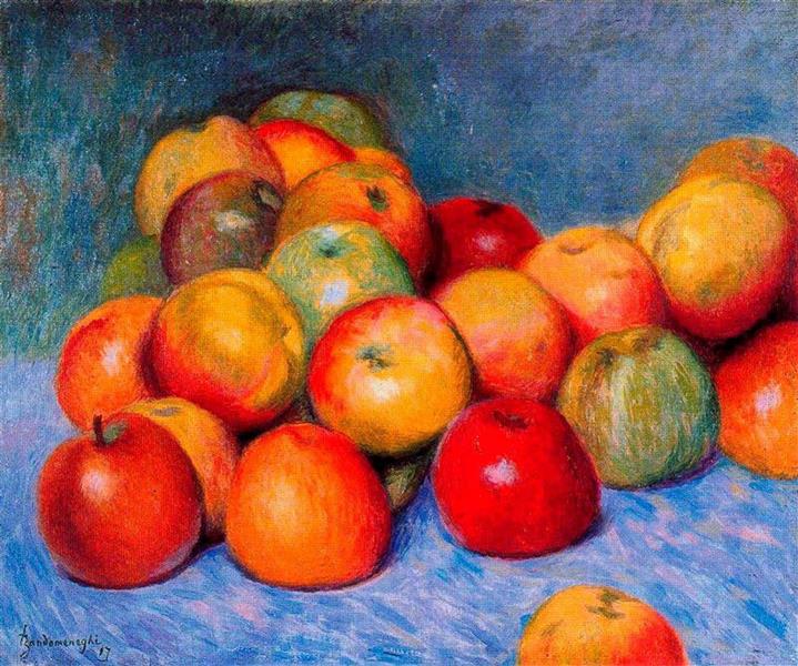 Apples, 1917 - Federico Zandomeneghi
