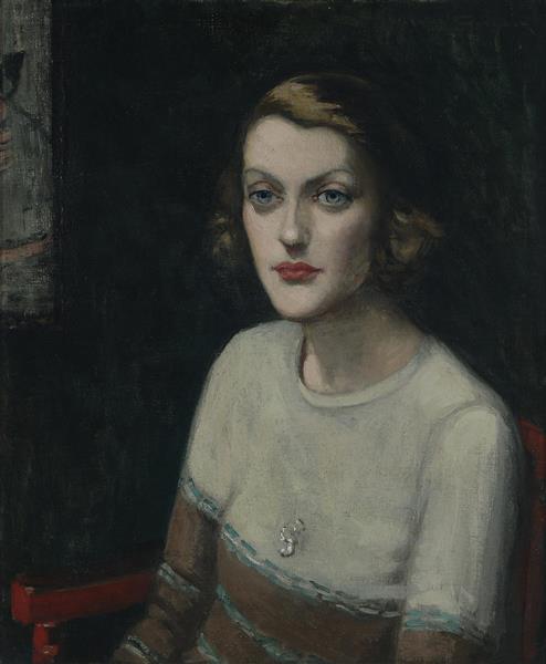 Portrait of Sunday Baillieu Quinn, 1929 - Agnes Goodsir
