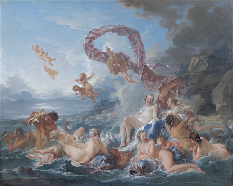 The Birth and Triumph of Venus, 1740 - Francois Boucher