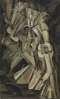Akt, eine Treppe herabsteigend Nr. 2 - Marcel Duchamp
